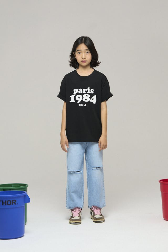 a-Market - Korean Children Fashion - #prettylittlegirls - Paris 1984 Tee - 3