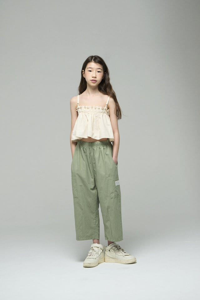 a-Market - Korean Children Fashion - #todddlerfashion - Dart Tong Pants - 6