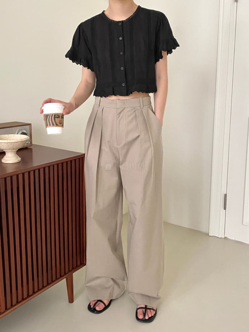 3.Another - Korean Women Fashion - #momslook - Dubble Pants - 5
