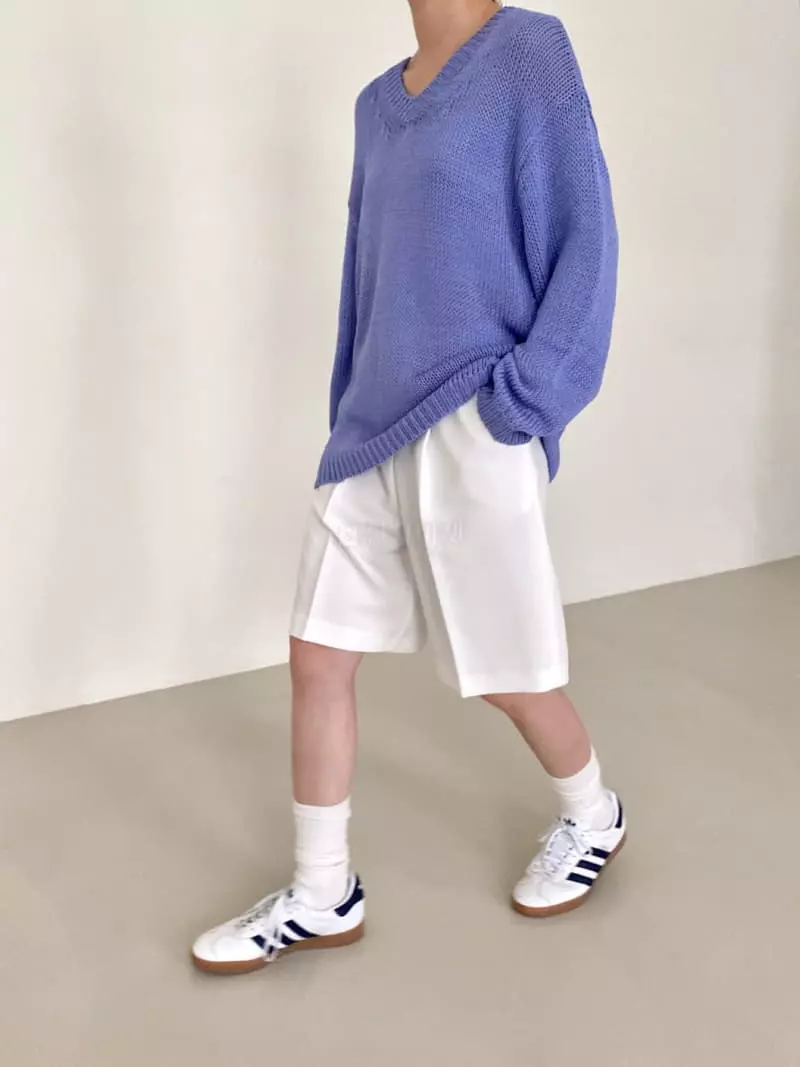 3.Another - Korean Women Fashion - #thelittlethings - V Knit Tee