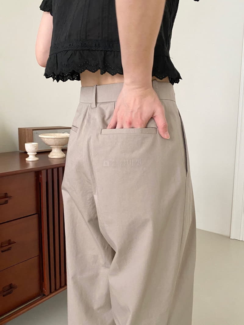 3.Another - Korean Women Fashion - #momslook - Dubble Pants - 4