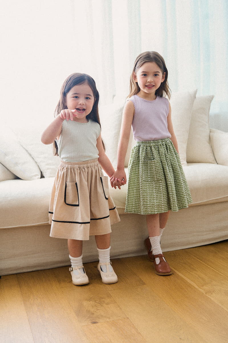 A-Market - Korean Children Fashion - #childofig - Pocket Skirt - 12