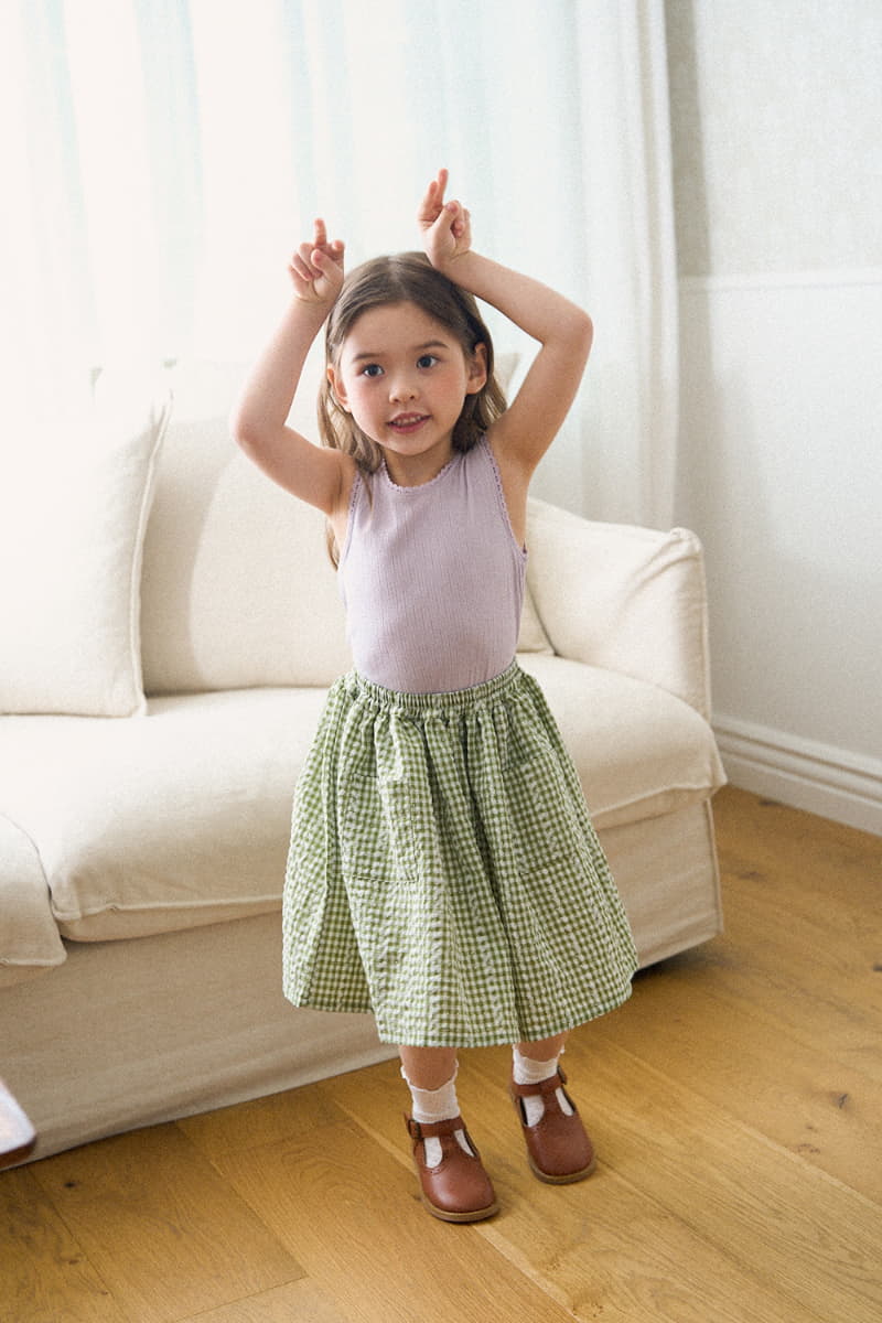 A-Market - Korean Children Fashion - #designkidswear - Lace Sleeveless - 3