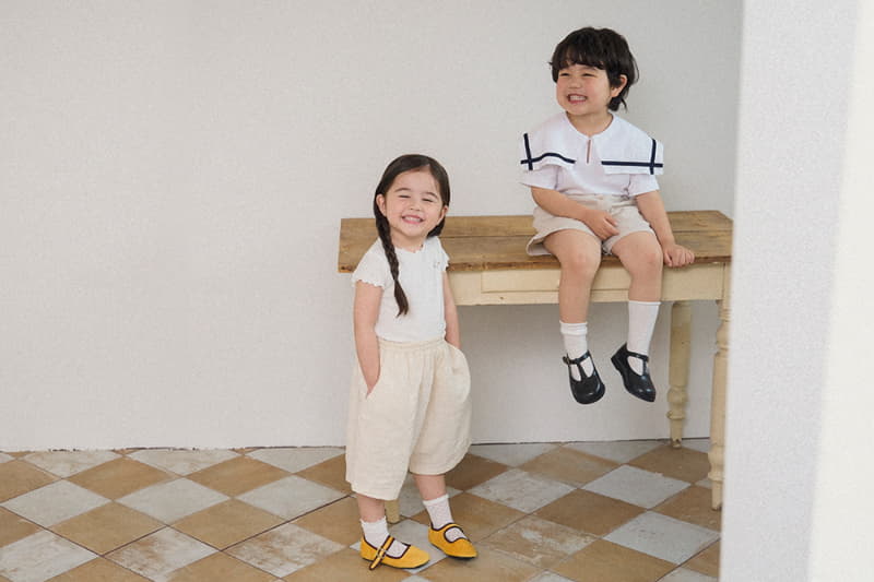 A-Market - Korean Children Fashion - #kidsshorts - Sailor Tee - 11