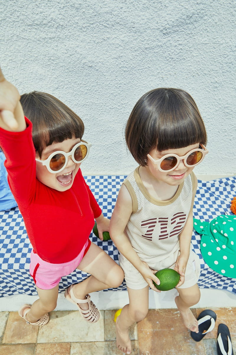 A-Market - Korean Children Fashion - #kidsstore - 712 Mesh Top Bottom Set - 10
