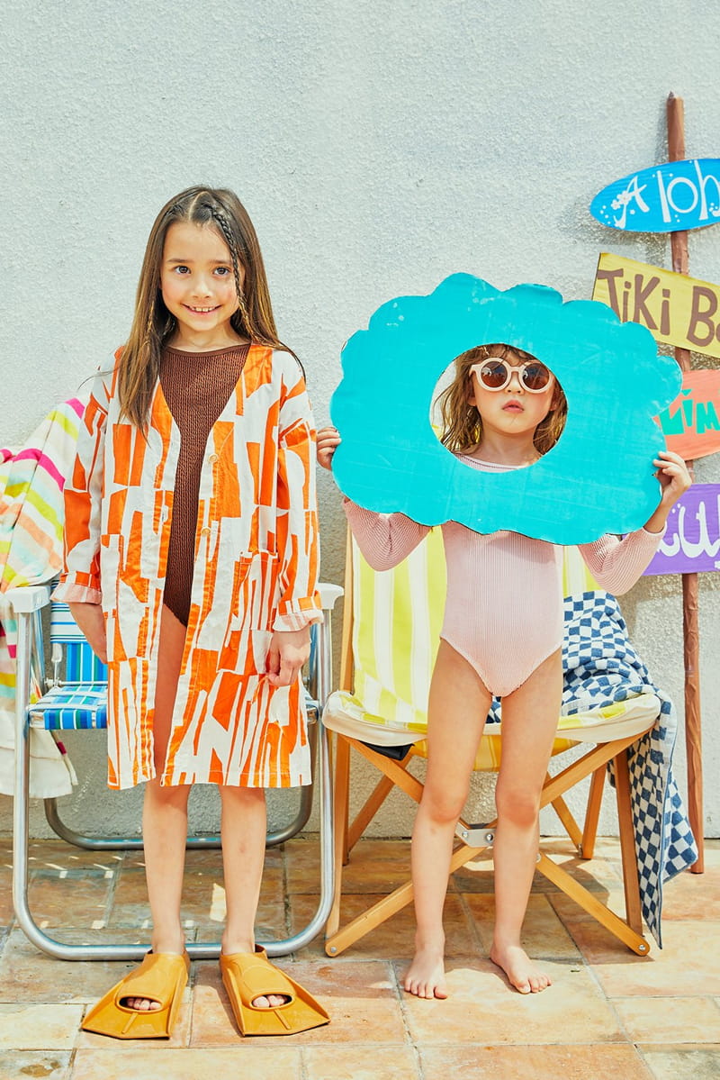 A-Market - Korean Children Fashion - #kidsshorts - Beach Cape - 4