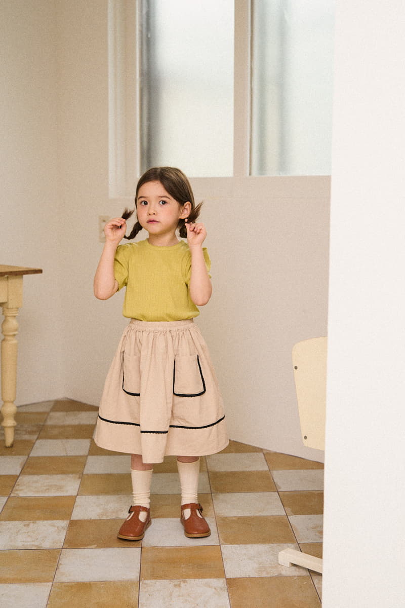A-Market - Korean Children Fashion - #kidzfashiontrend - Pincot Eyelet Tee - 9