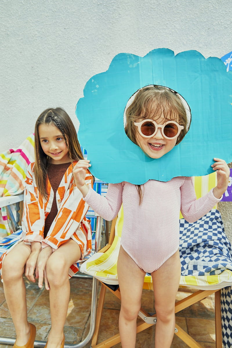 A-Market - Korean Children Fashion - #littlefashionista - Beach Cape - 7
