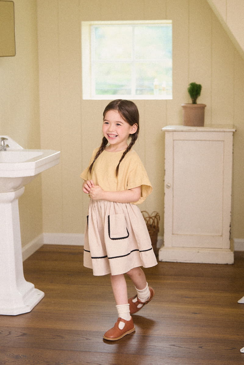 A-Market - Korean Children Fashion - #magicofchildhood - Pocket Skirt - 6