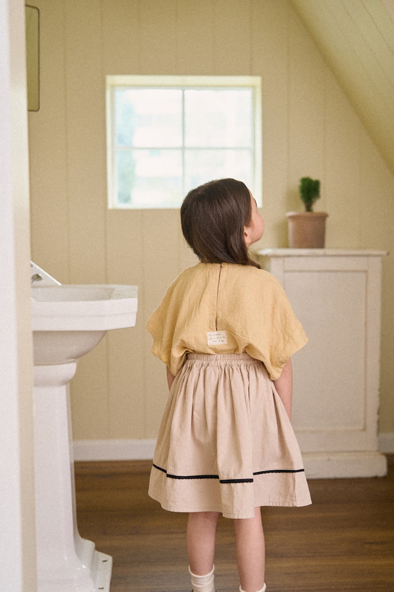 A-Market - Korean Children Fashion - #minifashionista - Pocket Skirt - 7