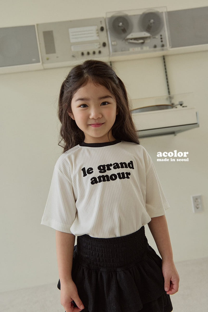 Acolor - Korean Children Fashion - #childofig - Cancan Skirt Pants - 8
