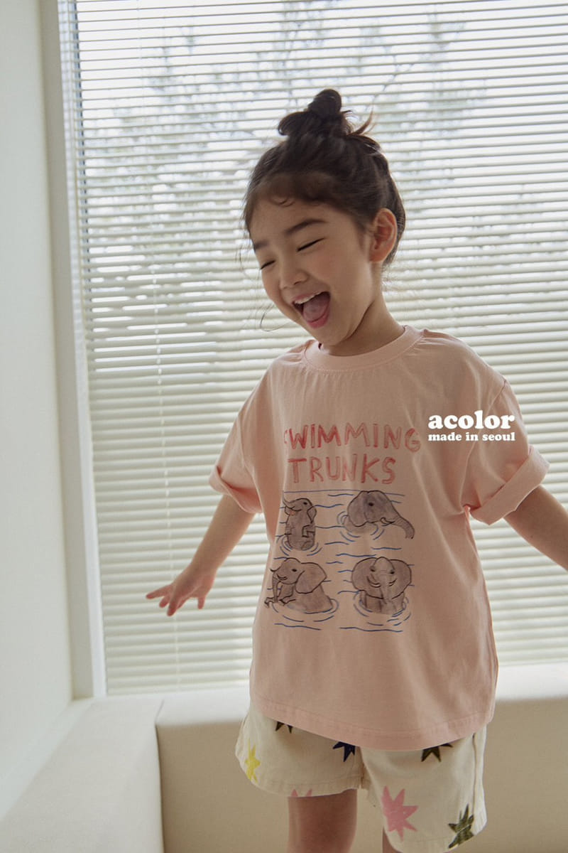 Acolor - Korean Children Fashion - #childrensboutique - Elephant Tee - 10