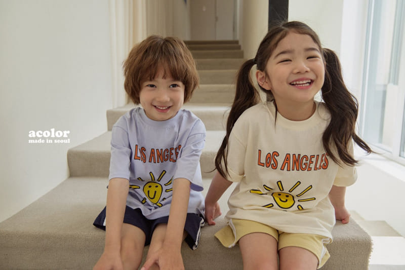 Acolor - Korean Children Fashion - #childrensboutique - Sunshine Tee - 6