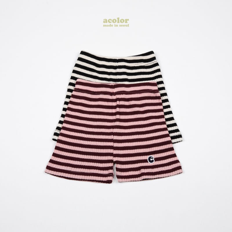 Acolor - Korean Children Fashion - #designkidswear - Chocolate Shorts - 12