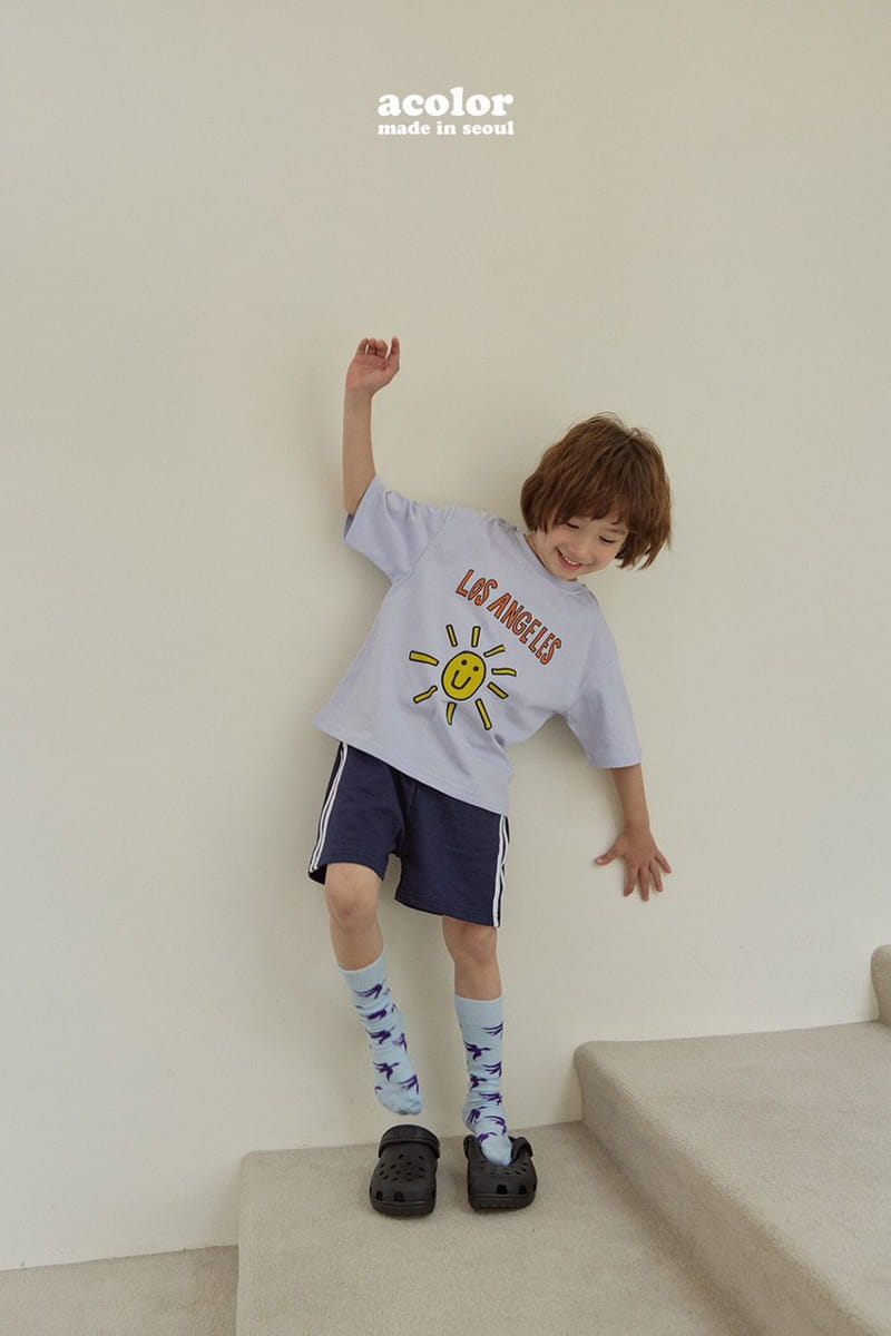 Acolor - Korean Children Fashion - #kidsstore - Sunshine Tee - 11