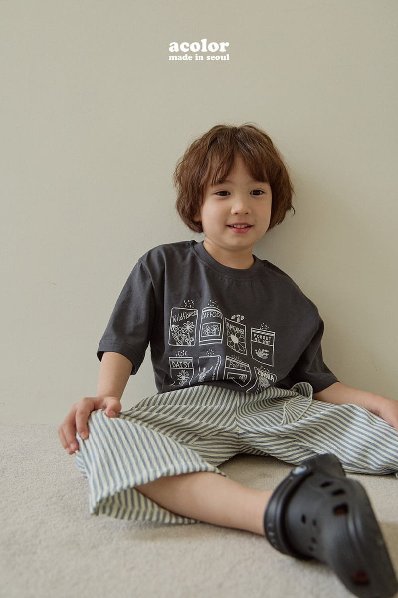 Acolor - Korean Children Fashion - #magicofchildhood - Seed Tee - 6