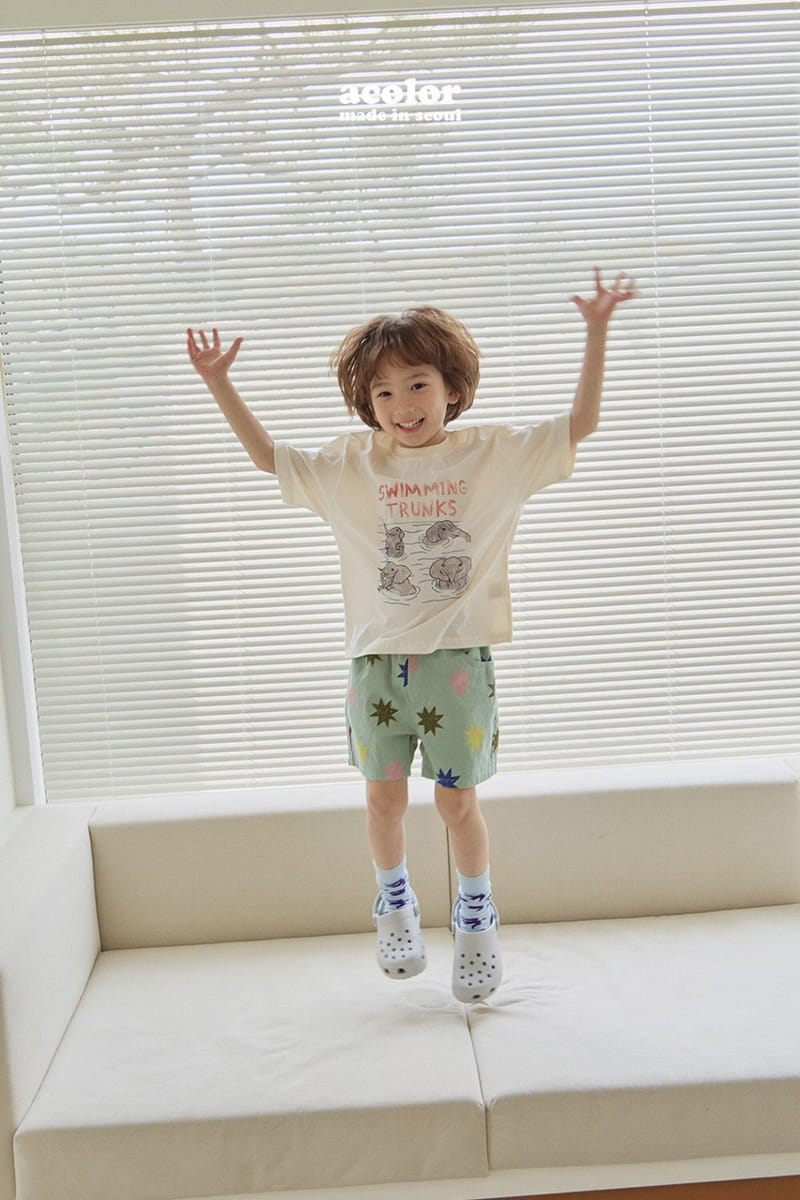 Acolor - Korean Children Fashion - #magicofchildhood - Elephant Tee - 5