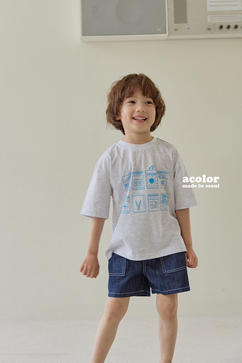 Acolor - Korean Children Fashion - #minifashionista - Seed Tee - 7