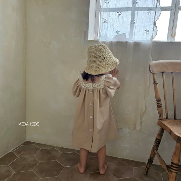 Aida - Korean Children Fashion - #Kfashion4kids - Square Neck One-piece - 12