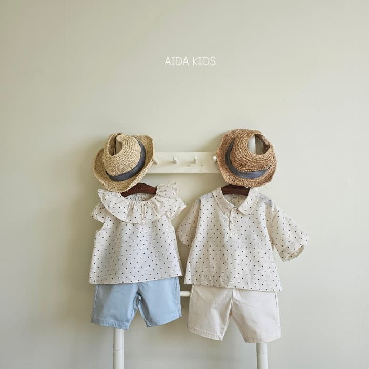 Aida - Korean Children Fashion - #discoveringself - Frill Cap Blouse - 9