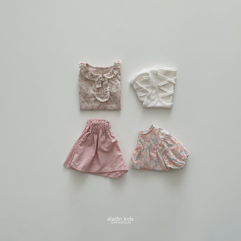 Aladin - Korean Children Fashion - #childofig - You And Me Skirt Pants - 7