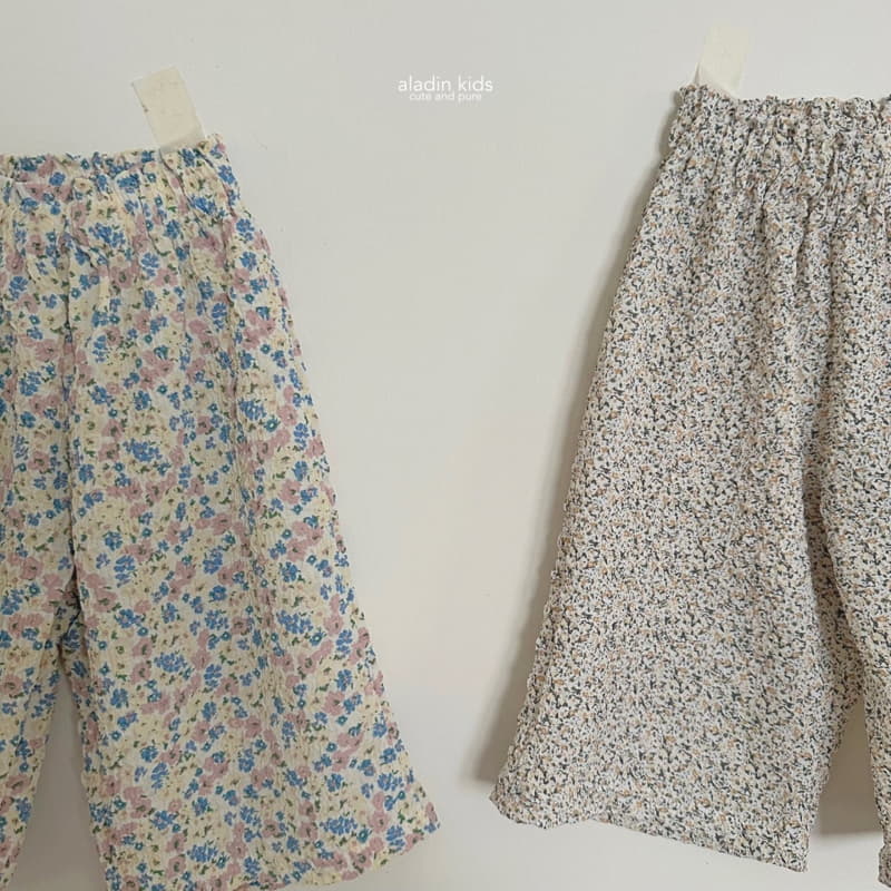 Aladin - Korean Children Fashion - #designkidswear - Rose Summer Pants - 11