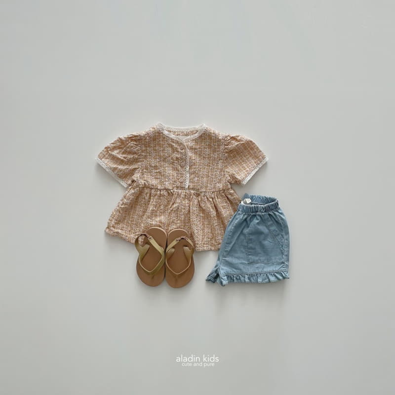 Aladin - Korean Children Fashion - #kidzfashiontrend - Moa Moa Frill Shorts