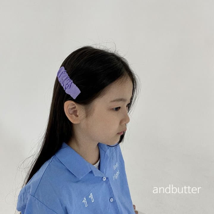 Andbutter - Korean Children Fashion - #childofig - Vivid Shirring Hairpin - 10