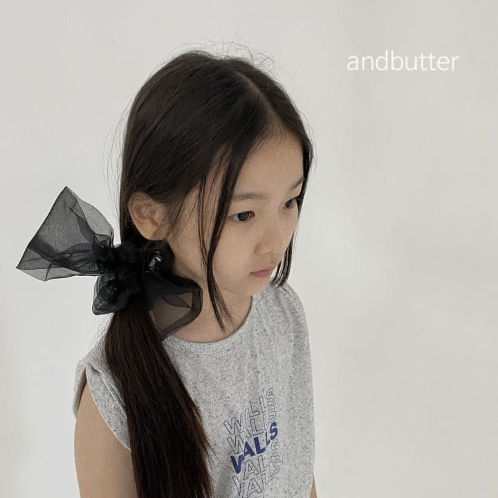 Andbutter - Korean Children Fashion - #childofig - Shinninh Ribbon Hairring - 10