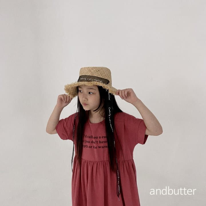 Andbutter - Korean Children Fashion - #fashionkids - Lettering Hat - 3