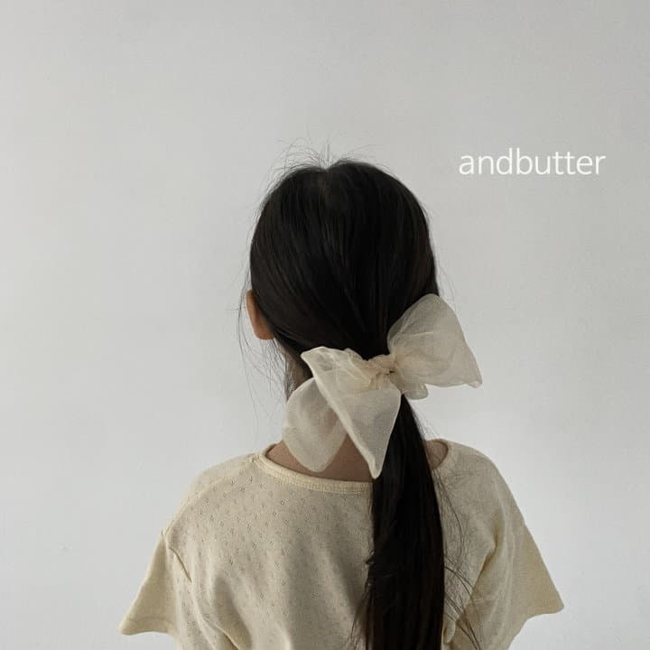 Andbutter - Korean Children Fashion - #kidsshorts - Shinninh Ribbon Hairring