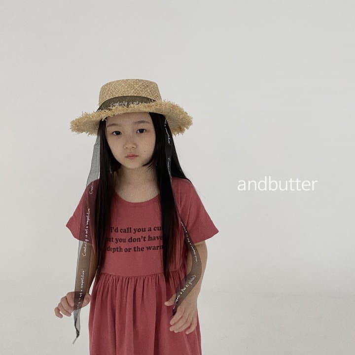 Andbutter - Korean Children Fashion - #kidsstore - Lettering Hat - 5