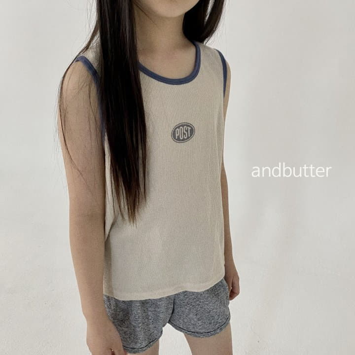 Andbutter - Korean Children Fashion - #magicofchildhood - Post Sleeveless