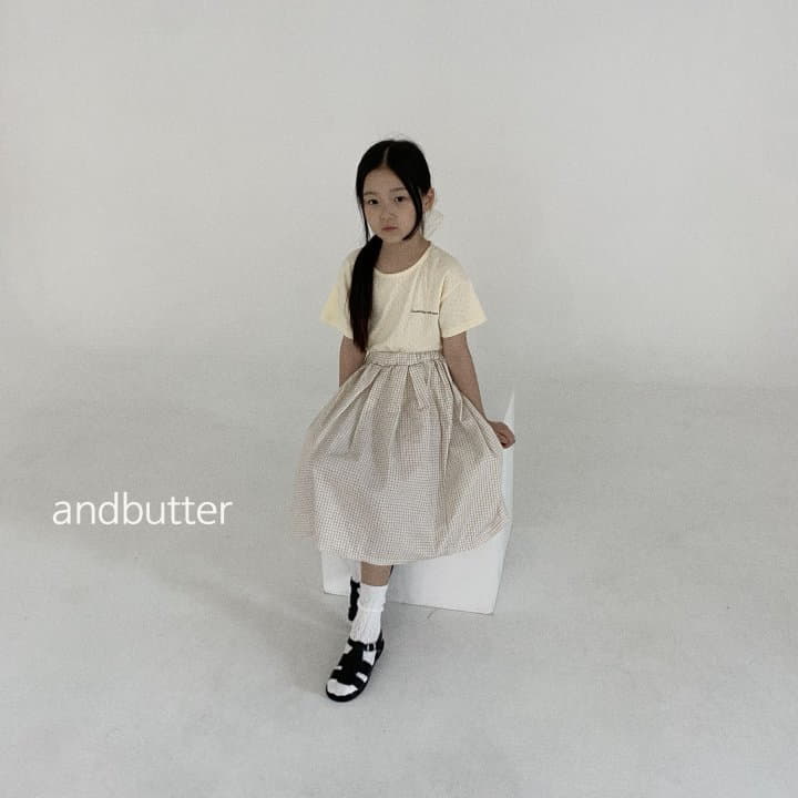 Andbutter - Korean Children Fashion - #minifashionista - Dia Tee