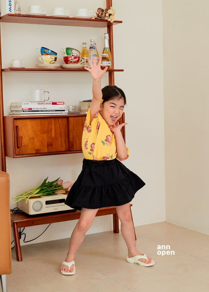 Ann Open - Korean Children Fashion - #Kfashion4kids - Reon Tee
