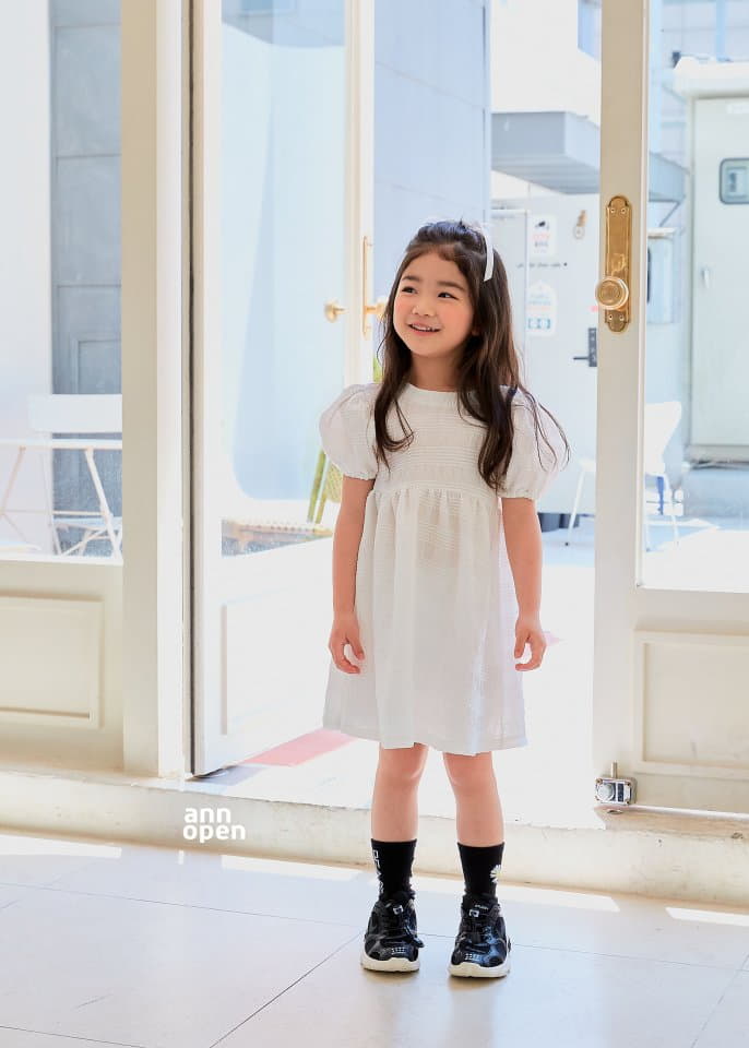 Ann Open - Korean Children Fashion - #Kfashion4kids - Bon Jour One-piece - 5