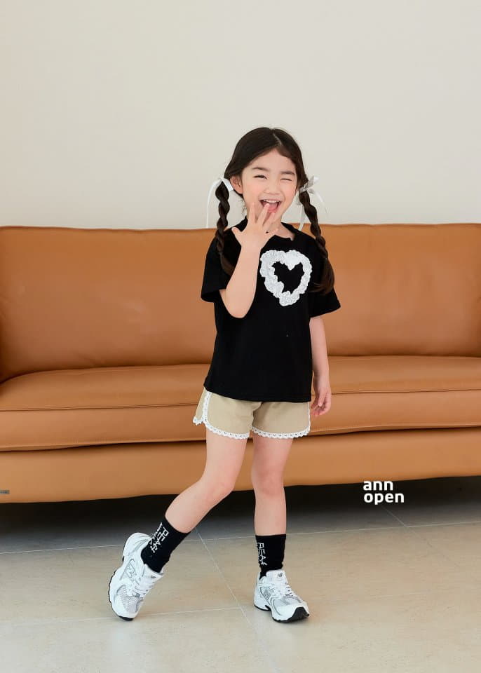 Ann Open - Korean Children Fashion - #childrensboutique - Candy Lace Shorts