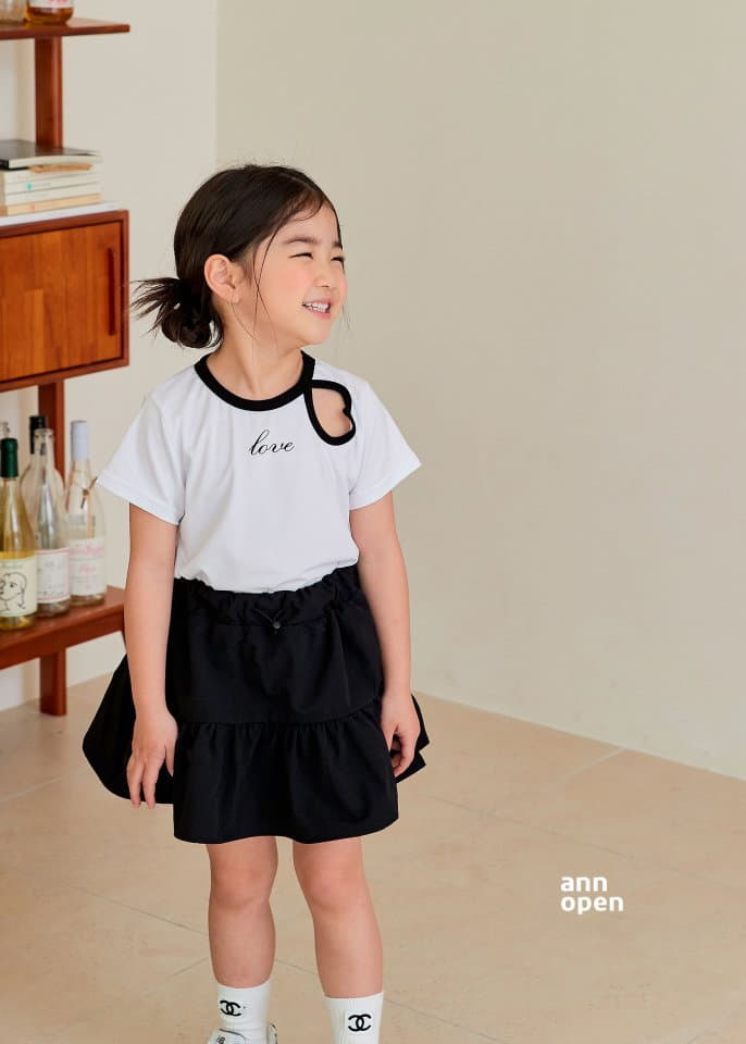 Ann Open - Korean Children Fashion - #childrensboutique - Hanny Love Tee - 11