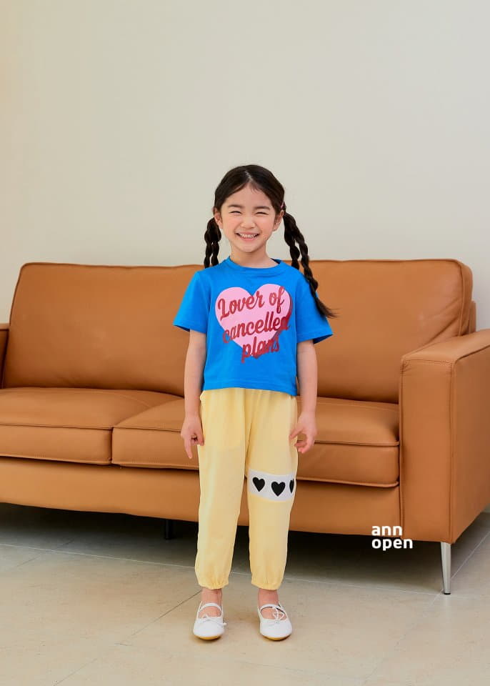 Ann Open - Korean Children Fashion - #discoveringself - Rolly Pop Heart Crop Tee - 11