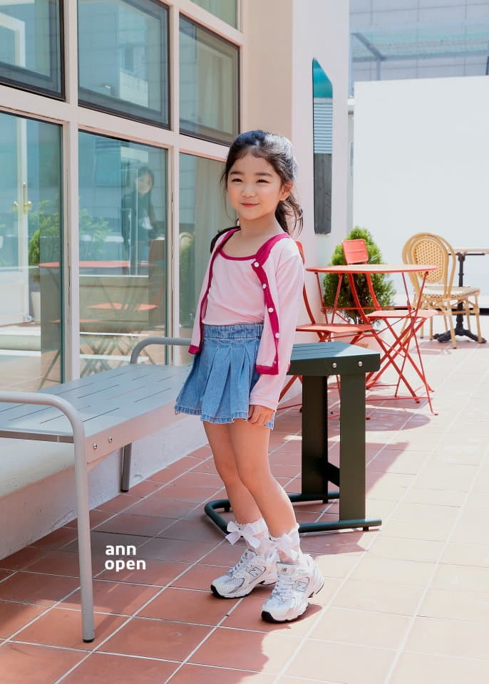Ann Open - Korean Children Fashion - #discoveringself - Blossom Max Cardigan - 9