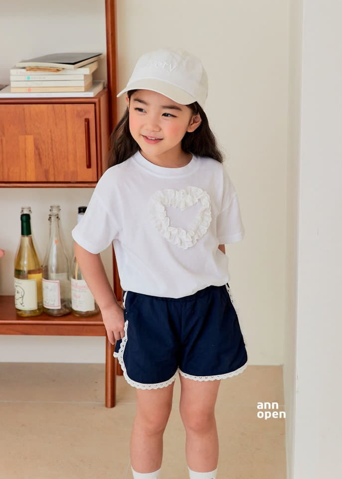 Ann Open - Korean Children Fashion - #discoveringself - Candy Lace Shorts - 4
