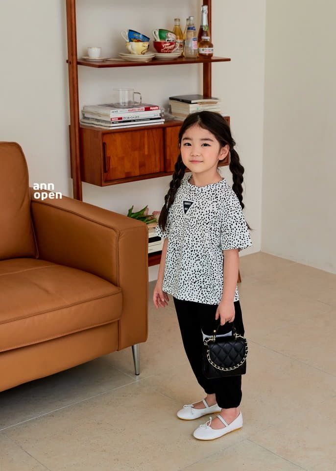 Ann Open - Korean Children Fashion - #fashionkids - Pra Leopard Tee
