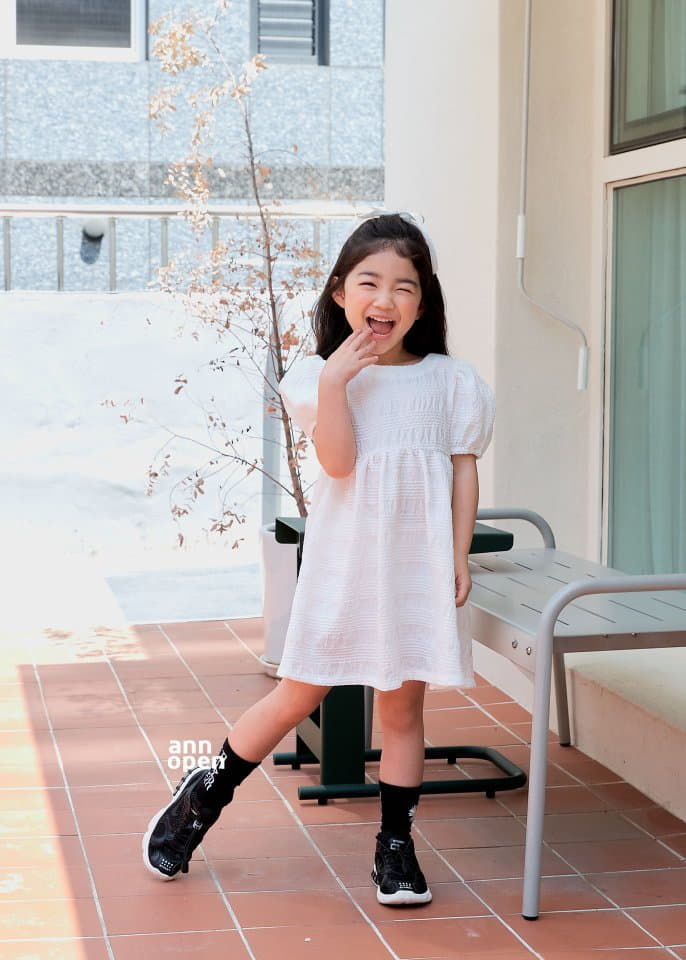 Ann Open - Korean Children Fashion - #fashionkids - Bon Jour One-piece