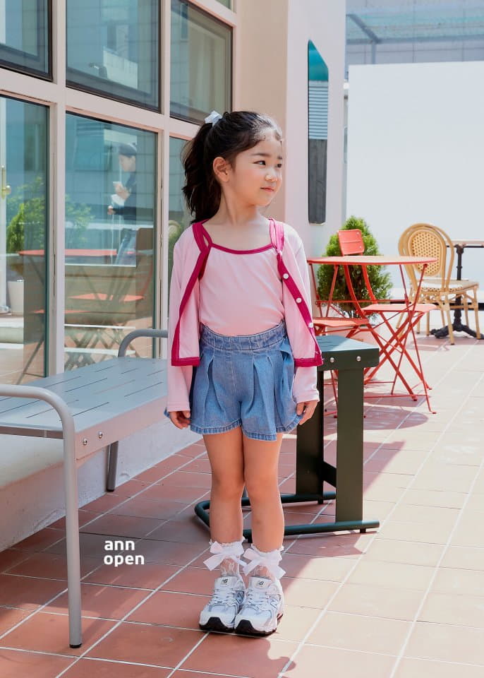 Ann Open - Korean Children Fashion - #kidsshorts - Blossom Max Cardigan - 11