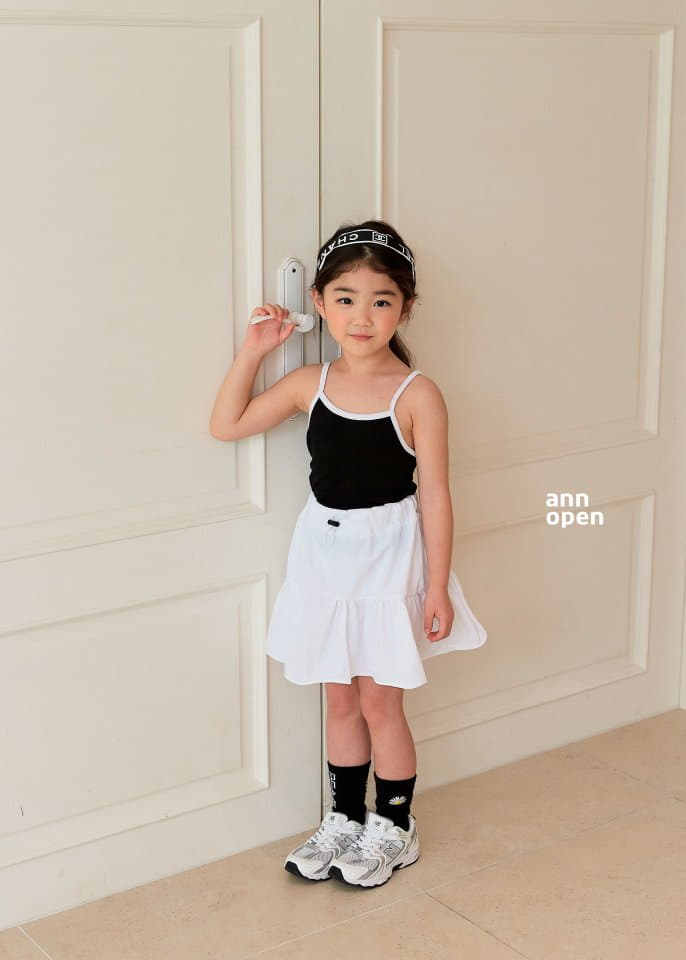 Ann Open - Korean Children Fashion - #kidsshorts - Judy String Sleeveless - 3