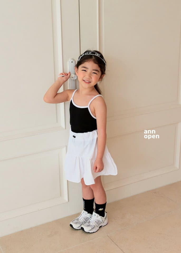 Ann Open - Korean Children Fashion - #kidsshorts - Judy String Sleeveless - 4