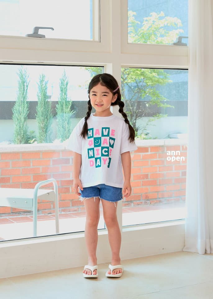 Ann Open - Korean Children Fashion - #kidzfashiontrend - Nioce Heart Tee