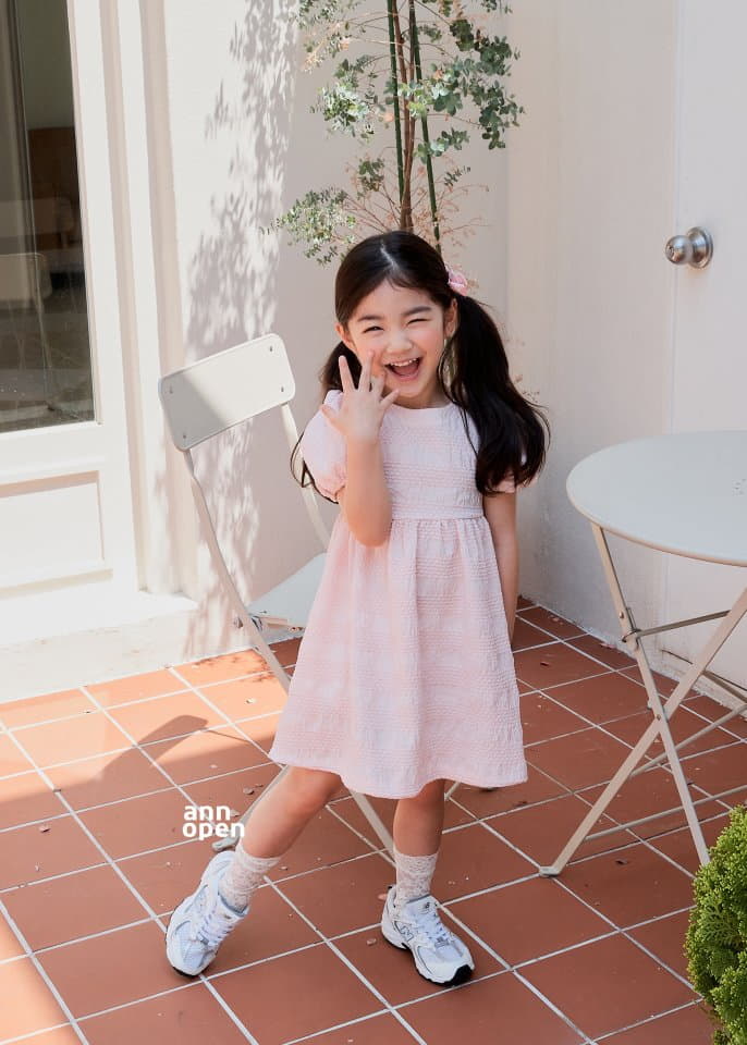 Ann Open - Korean Children Fashion - #minifashionista - Bon Jour One-piece - 8