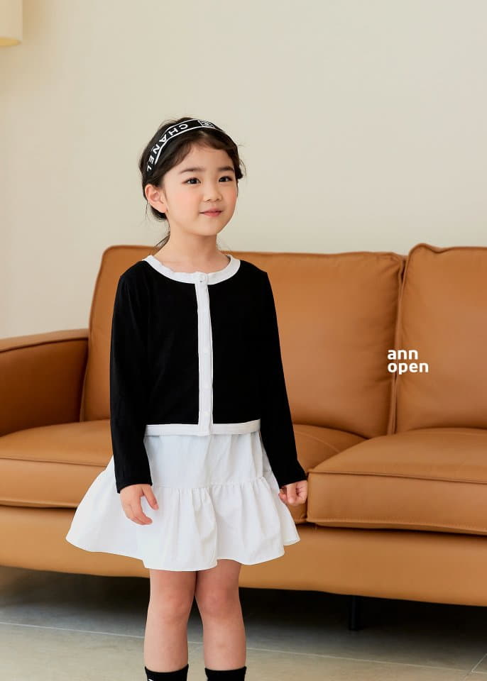 Ann Open - Korean Children Fashion - #prettylittlegirls - Blossom Max Cardigan - 2