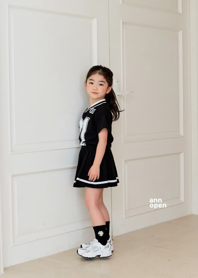 Ann Open - Korean Children Fashion - #prettylittlegirls - New Jeans Top Bottom Set - 8